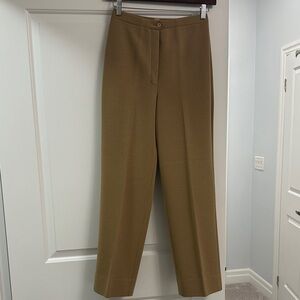 Size 4 Vintage sleek Camel Tan Women's Pants